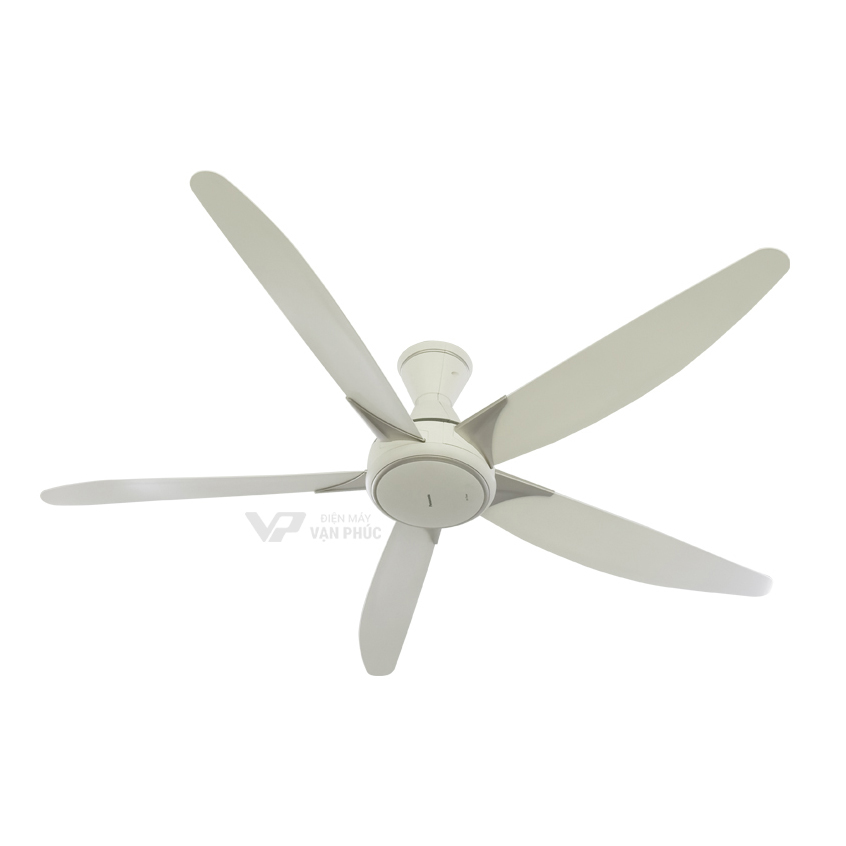 Quạt trần Panasonic 5 cánh F-60GDS-W, có khiển